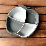 Apple Shaped Iftar Tray, 4 Compartment Food Plate