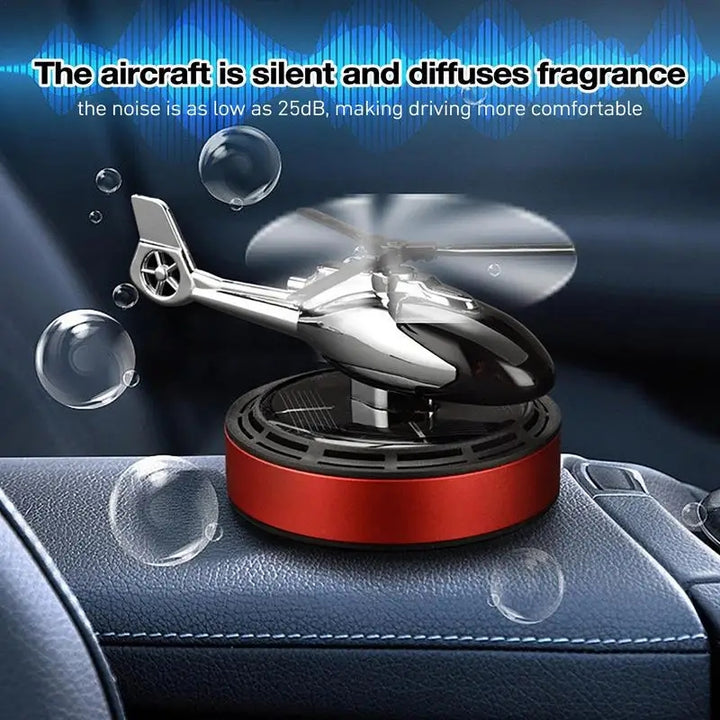 Helicopter Dashboard Car Perfume With Solar