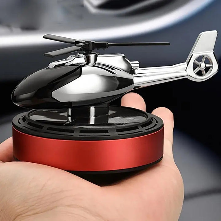Helicopter Dashboard Car Perfume With Solar