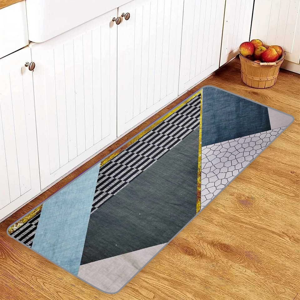 Modern Anti Slip Kitchen Bathroom & Home Runner (G)