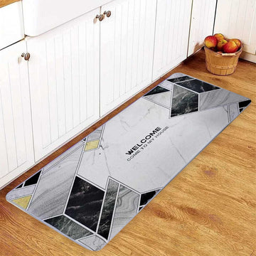 Modern Anti Slip Kitchen Bathroom & Home Runner (J)