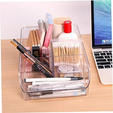 Multi compartment storage box makeup organizer for drawer cosmetic storage  organizer