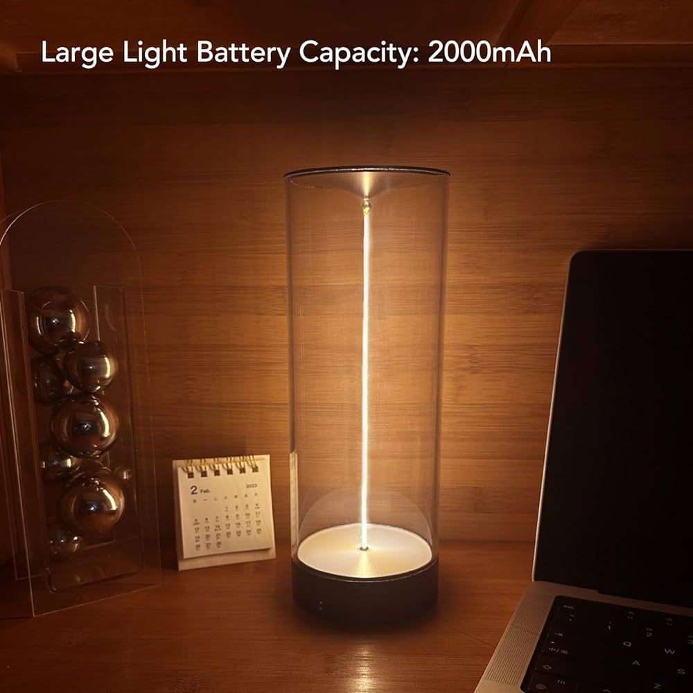 Bedside Night Light, Intelligent Touch Dimmable Table Lamp USB Charging