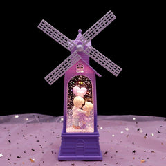 Wind Mill Style Snow Globe