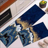 2 pcs set Kitchen , Bathroom ,HomeDecor Anti-Slip Absorbent Mat & Runner (M24)