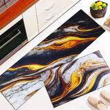 2 pcs set Kitchen , Bathroom ,HomeDecor Anti-Slip Absorbent Mat & Runner (K10)