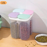 4-Grid Airtight Food Storage Container