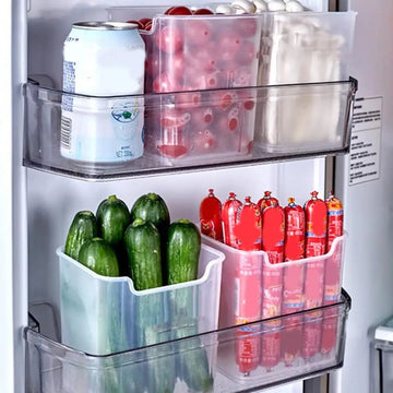 8 PCS Refrigerator Storage Boxes Food Fresh Organizer