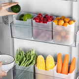 4PCS Refrigerator Storage Boxes Food Fresh Organizer