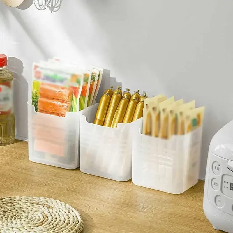 8 PCS Refrigerator Storage Boxes Food Fresh Organizer