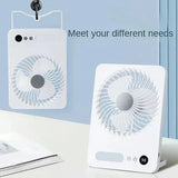 Slim Foldable Led Fan, Small Night Light Fan