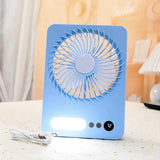 Slim Foldable Led Fan, Small Night Light Fan