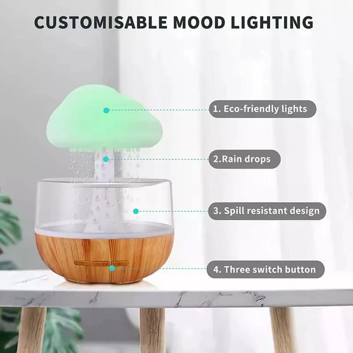 Aromatherapy Essential Oil Diffuser with Calming Colorful Night Lights