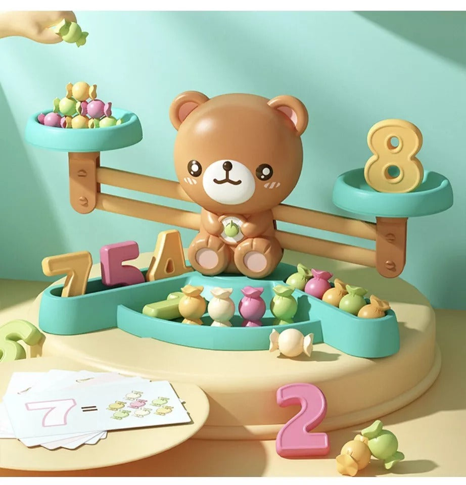 Education Baby Kid IQ EQ Developmental Bear Balancing Toy