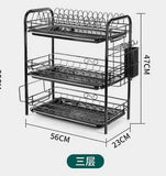 3-Tier Dish Drying Rack