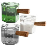 Espresso Measuring Cup, Heat Resistant Glass Measuring Cup