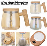 400ml Electric Mixing Cup, Automatic Portable Glass Cup Blender