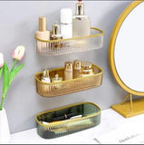 Bathroom Acrylic Wall Mounted Storage Organizer