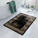 Magical Water Absorbent Anti-Slip Bathroom Mat  (M5)