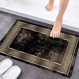 Magical Water Absorbent Anti-Slip Bathroom Mat  (M5)