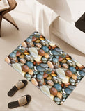 3D Stone Magical Water Absorbent Anti-Slip Bathroom Mat  (M4)
