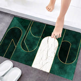 Magical Water Absorbent Anti-Slip Bathroom Mat  (M9)