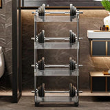 Luxury Acrylic 4Tier Trolly  (Premium Quality)