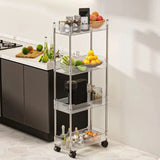 Luxury Acrylic 4Tier Trolly  (Premium Quality)