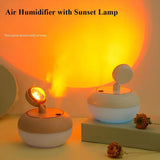 Air Humidifier with Sunset Lamp