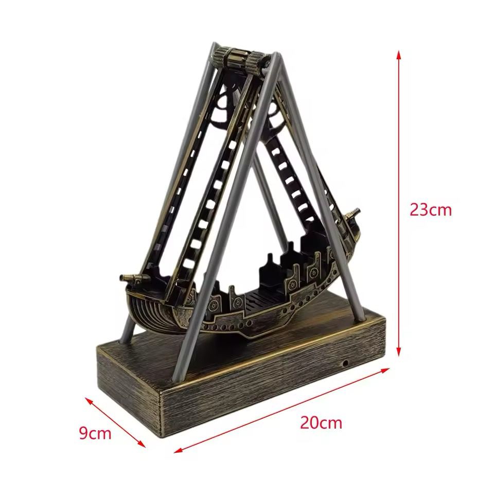Electronic Swinging Home Accessories Craft Perpetual Motion Model