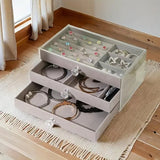 Acrylic 3Drawer Jewelry Organizer