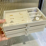 Acrylic 3Drawer Jewelry Organizer