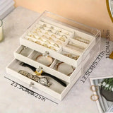 Acrylic 3Drawer Jewelry Organizer