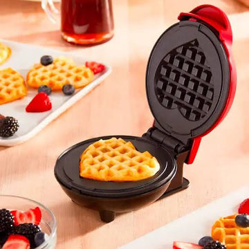 Electric Waffle Maker Heart Shape
