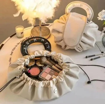 Drawstring Makeup Tool Storage Bag, Luxury Fashion Cosmetic Bag