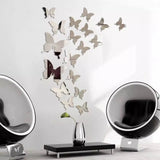 26 pcs Acrylic Beautiful Butterflies Home Decals