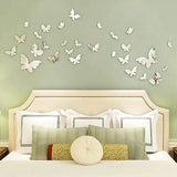 26 pcs Acrylic Beautiful Butterflies Home Decals