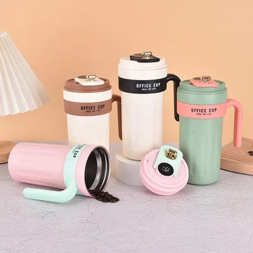 Stainless Steel Travel Glass With Temperatur 650ML