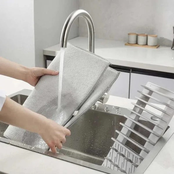 Multipurpose Drain Mat with Dish Stand