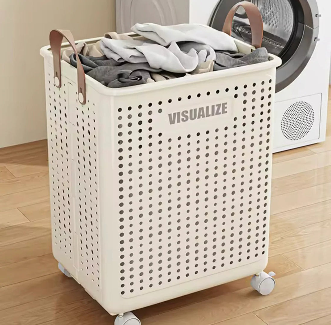 Portable Laundry Hamper With Wheels