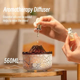 Volcanic Flame Air Humidifier