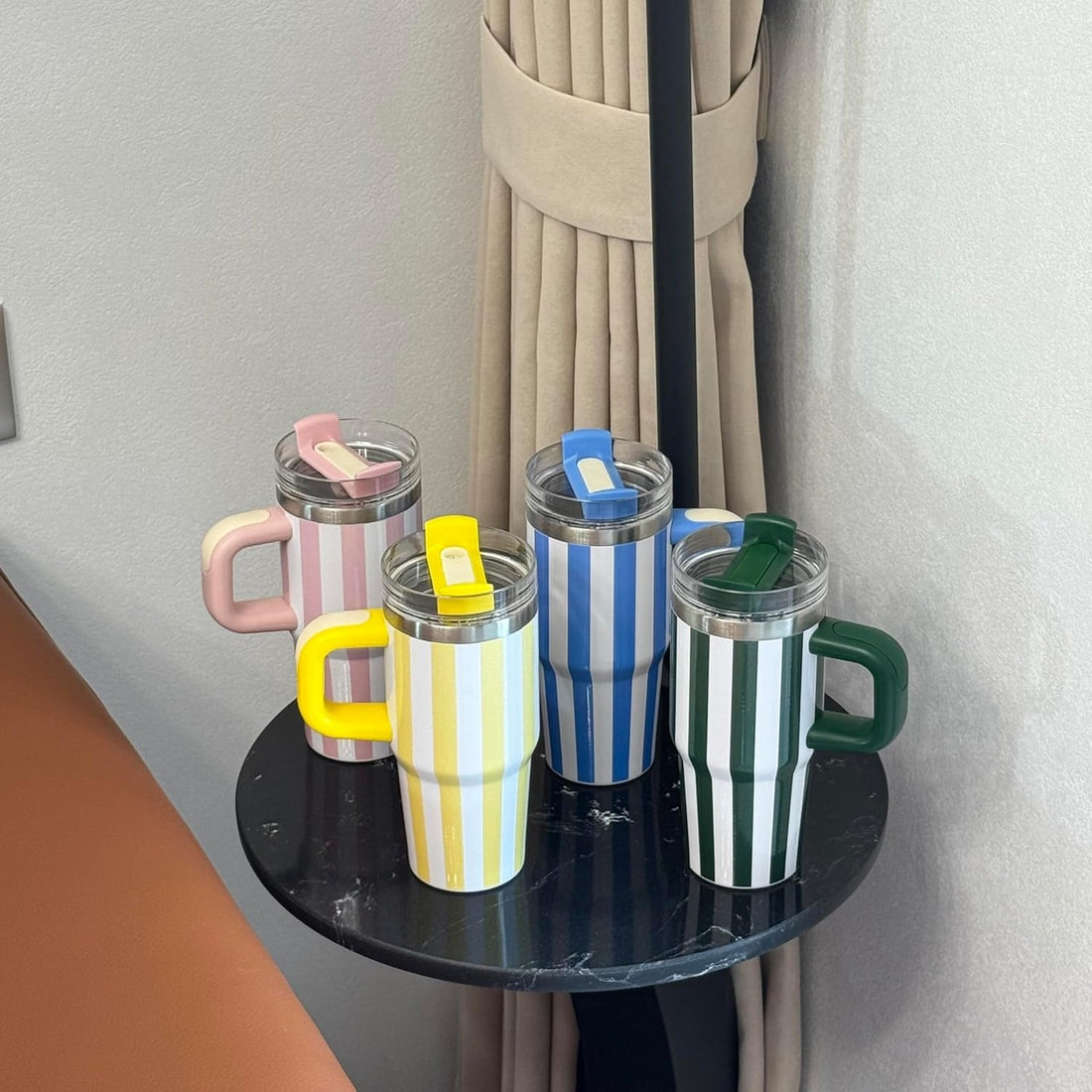 Stripes Tumbler For Kids Mini 14Oz Stainless Steel