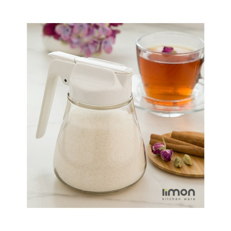Limon Glass Canister Sugar And Oil Pot (250ml)