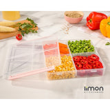 Limon 4 Section Freezer Box With Lid 250Ml