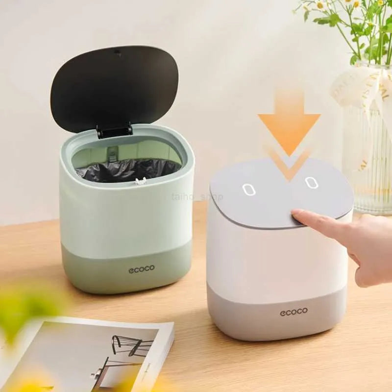 ECOCO Desktop Trash Can – Stylish & Functional Waste Bin