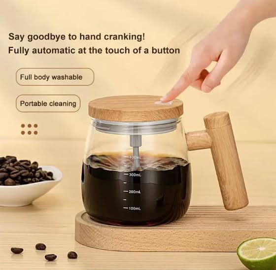 Self-Stirring Electric Coffee Mug – 400ml