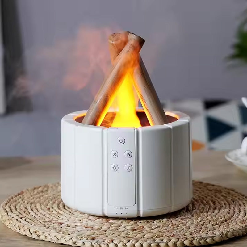 Kinscoter Simulated Flame Aroma Diffuser / Bonfire Air Humidifier