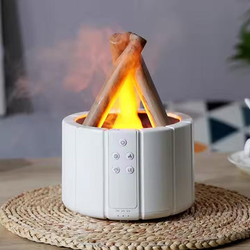 Kinscoter Simulated Flame Aroma Diffuser / Bonfire Air Humidifier