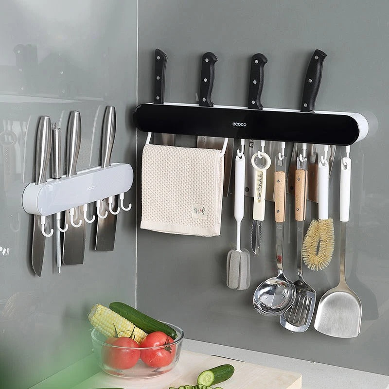 ECOCO Wall-Mounted Multifunctional Kitchen Supplies Holder
