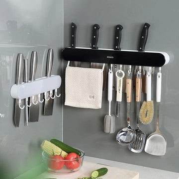 ECOCO Wall-Mounted Multifunctional Kitchen Supplies Holder